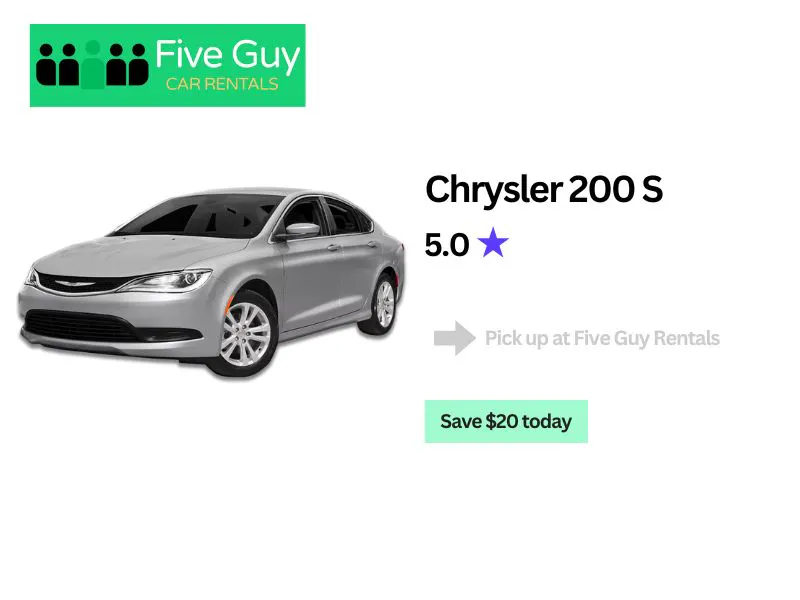 Chrysler 200 S rental