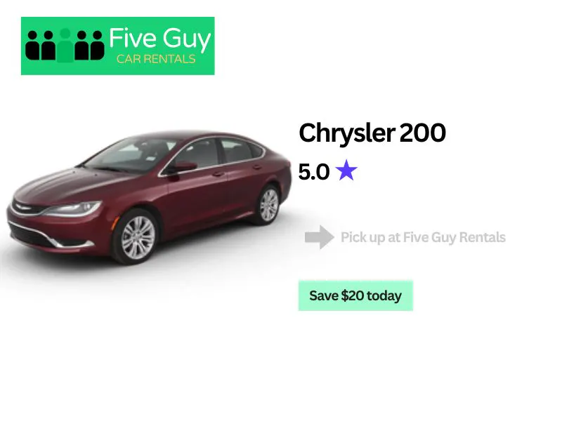 Chrysler 200 rental