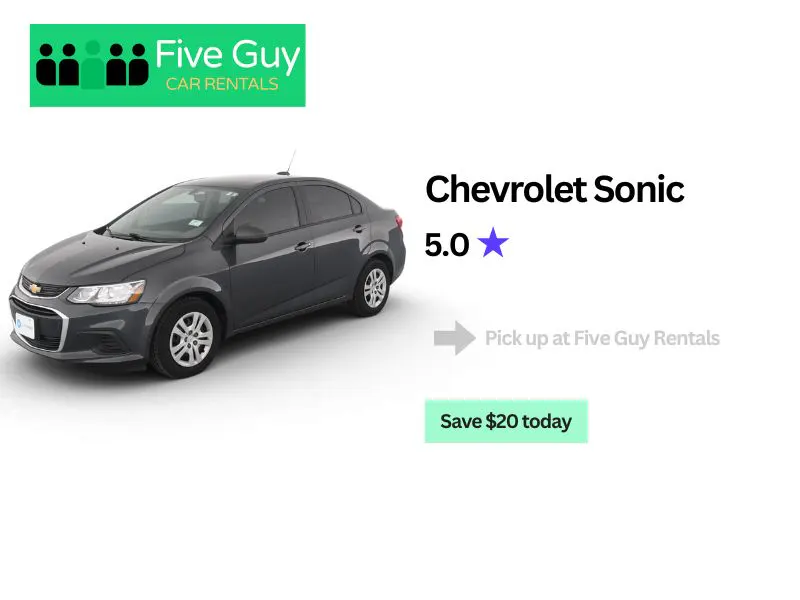 Chevrolet Sonic rental