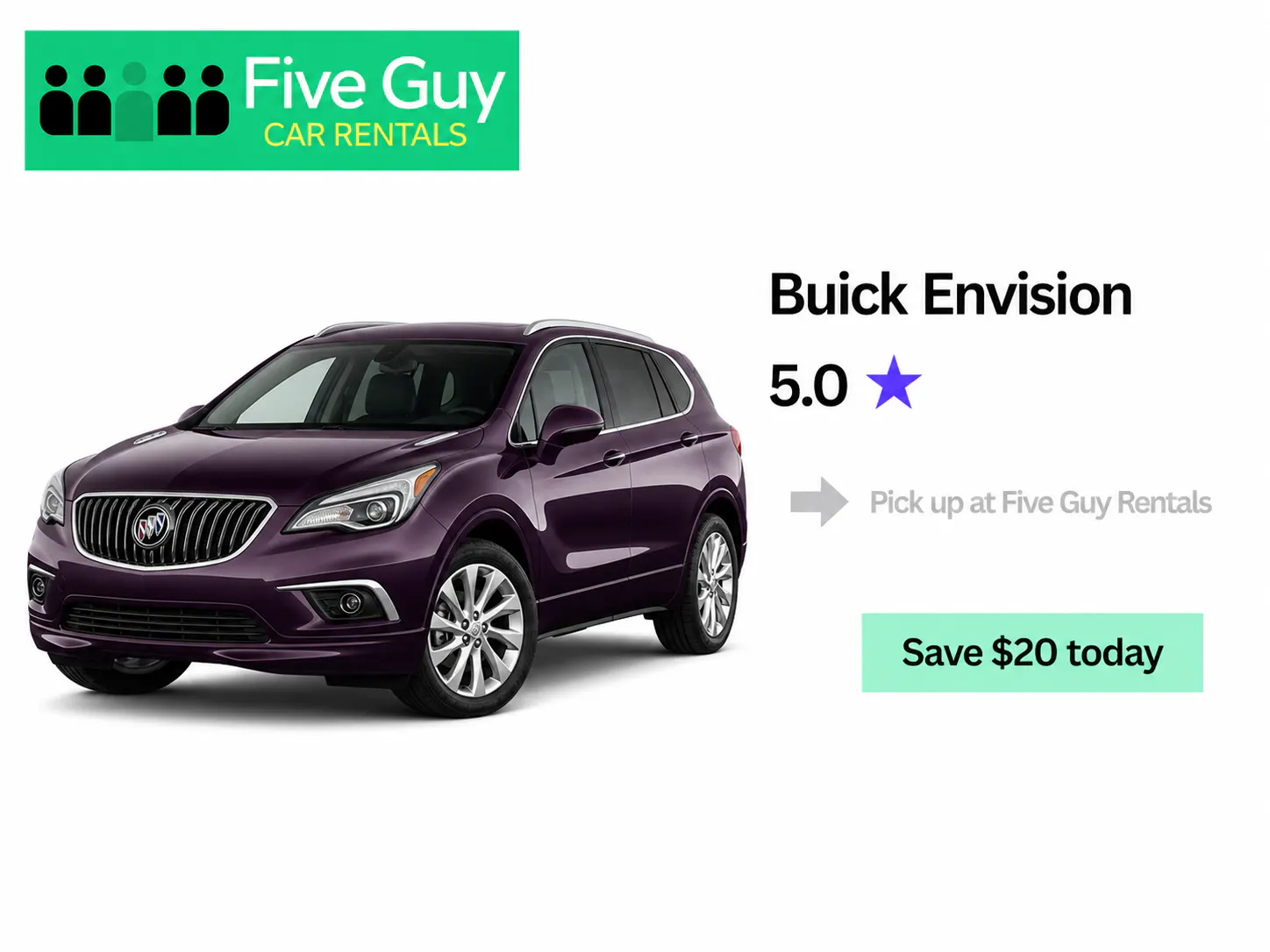 Buick Envision rental