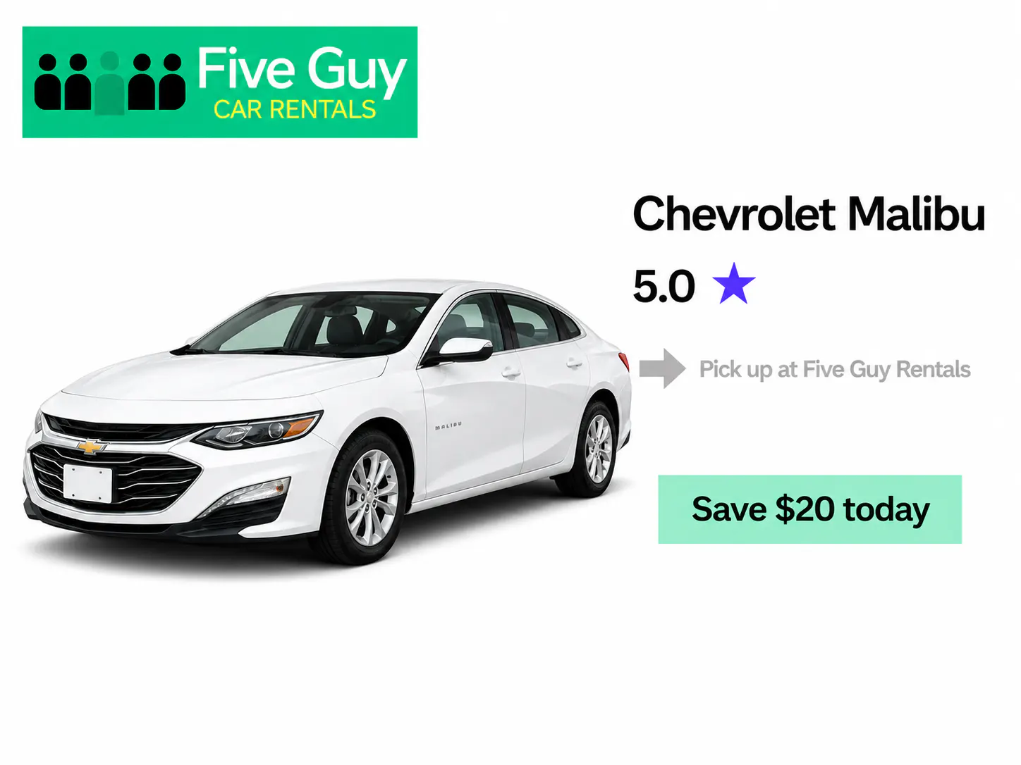 Chevrolet Malibu rental