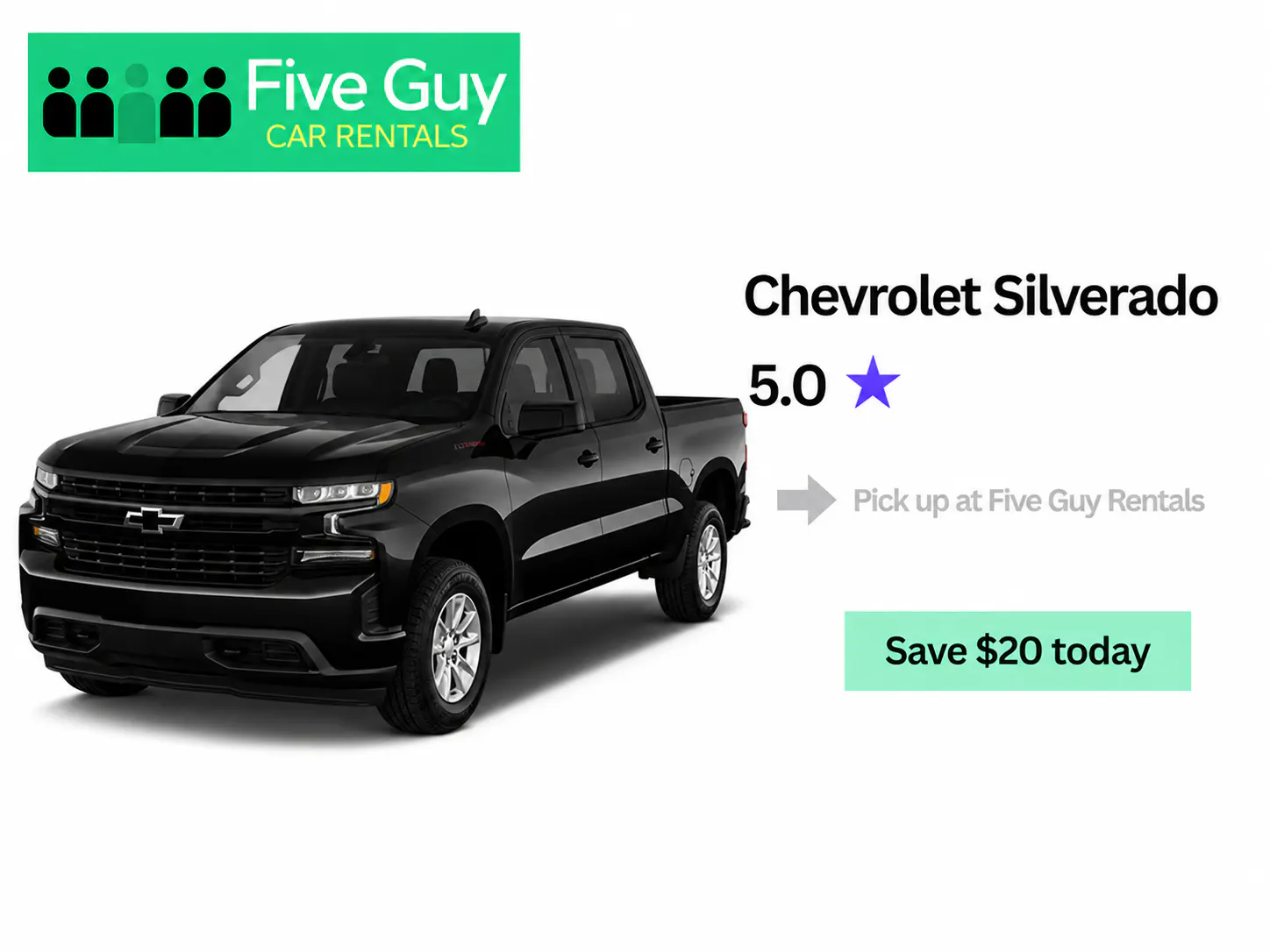 Chevrolet Silverado rental