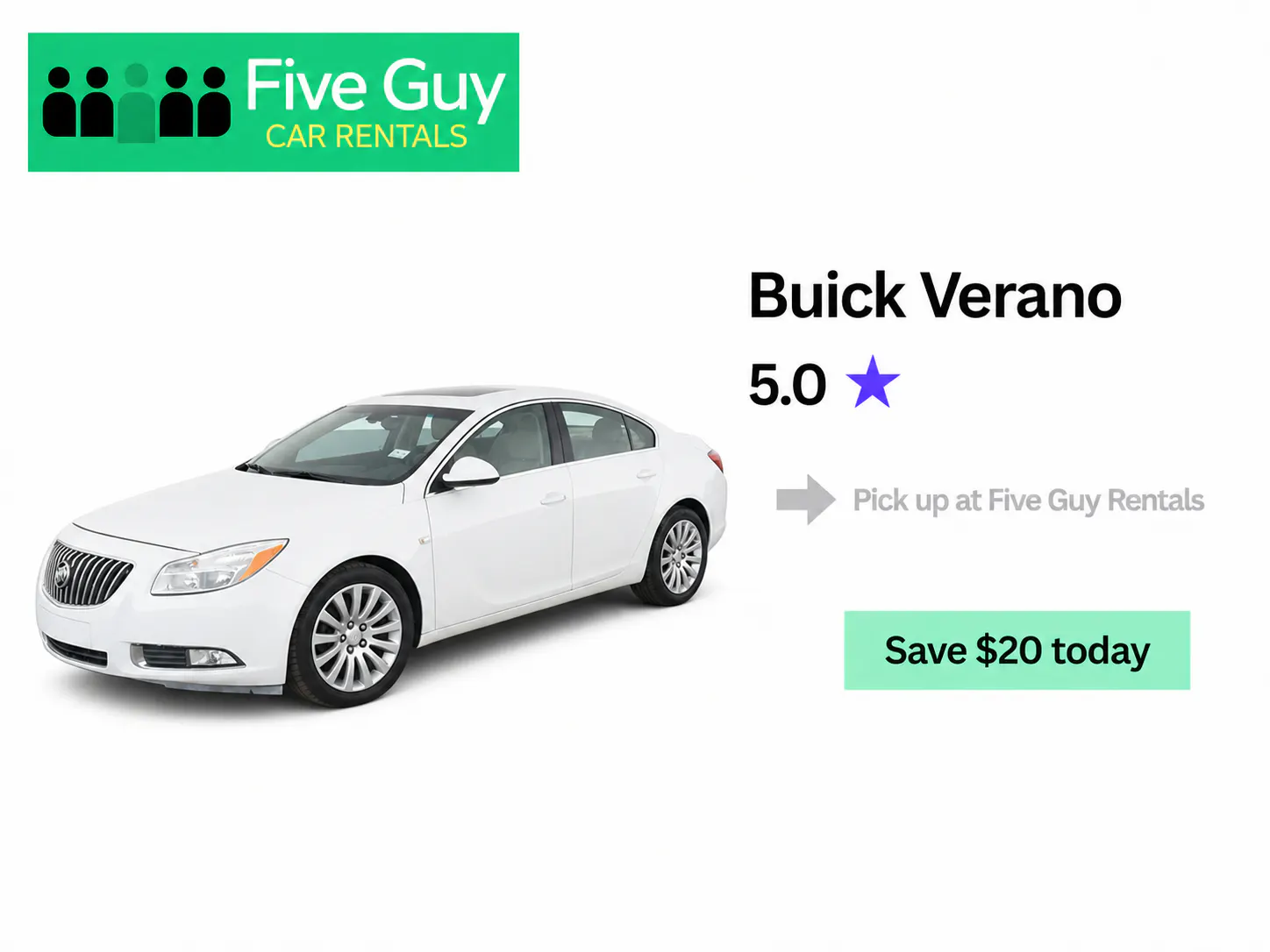 Buick Verano rental