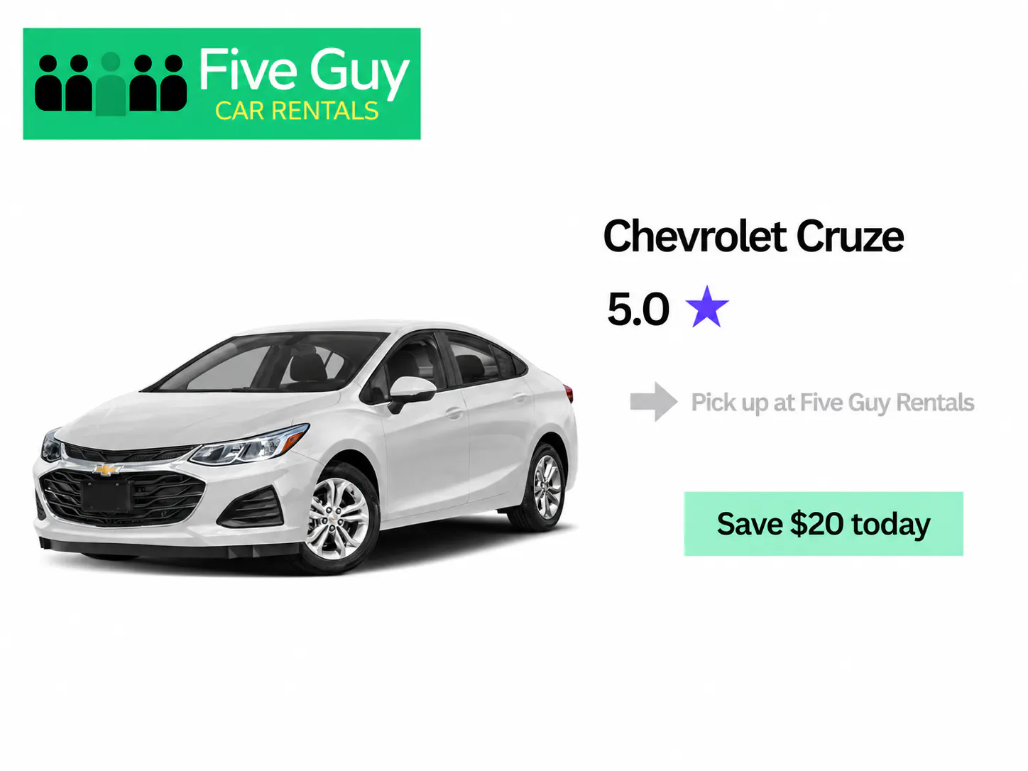 Chevrolet Cruze rental