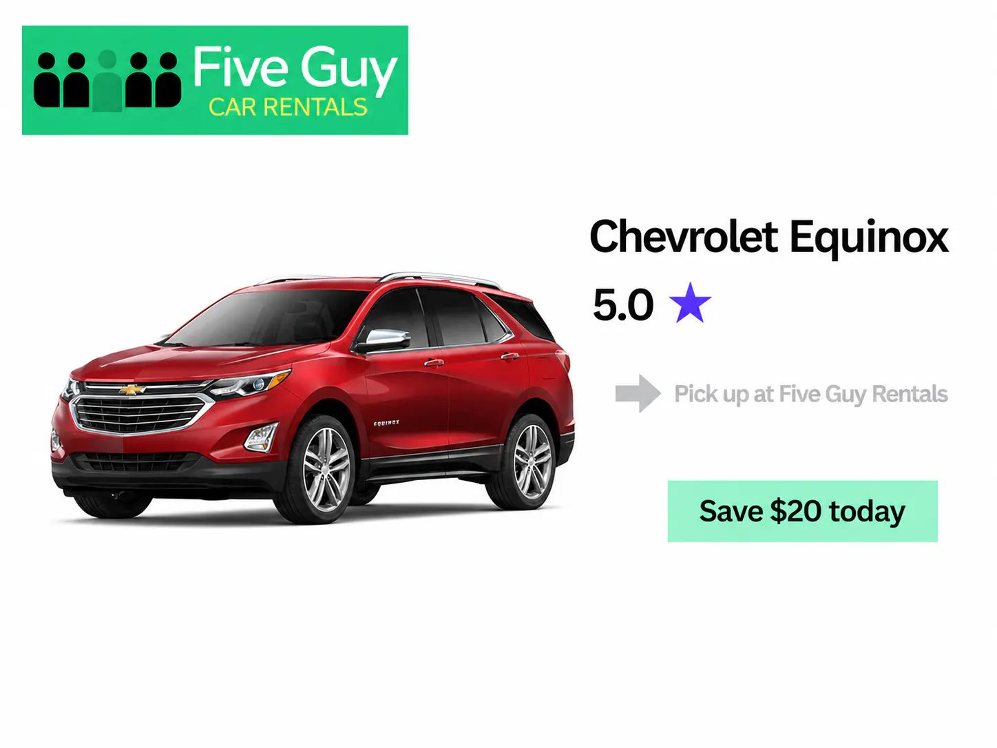 Chevrolet Equinox rental