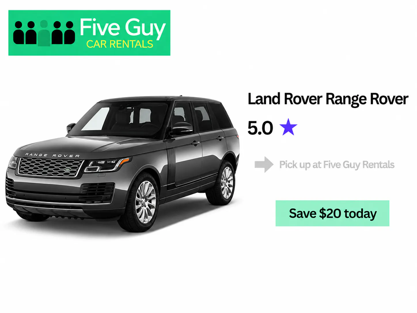 Land Rover Range Rover rental