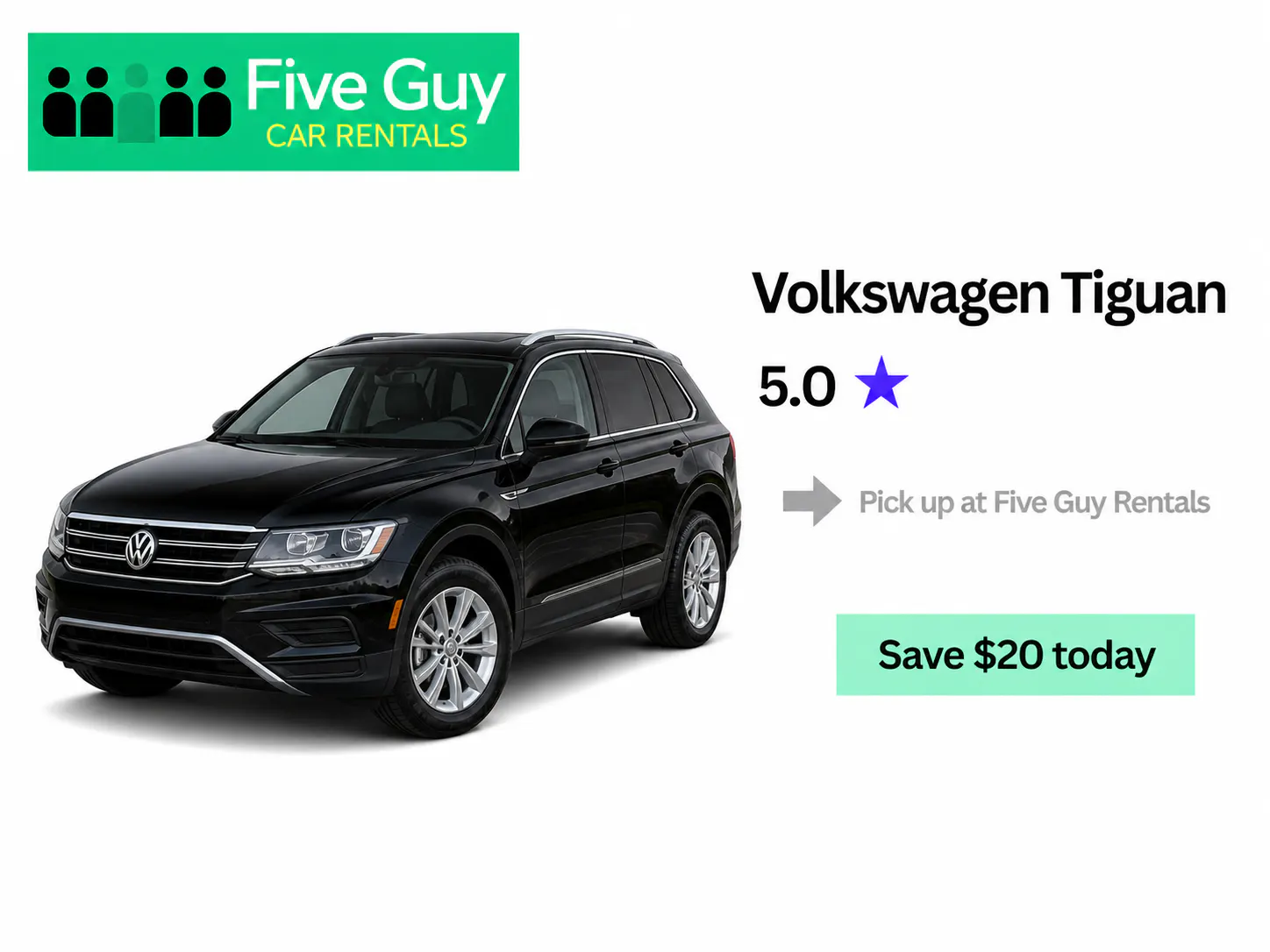 Volkswagen Tiguan rental