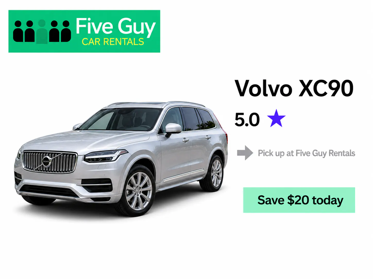 Volvo XC90 rental